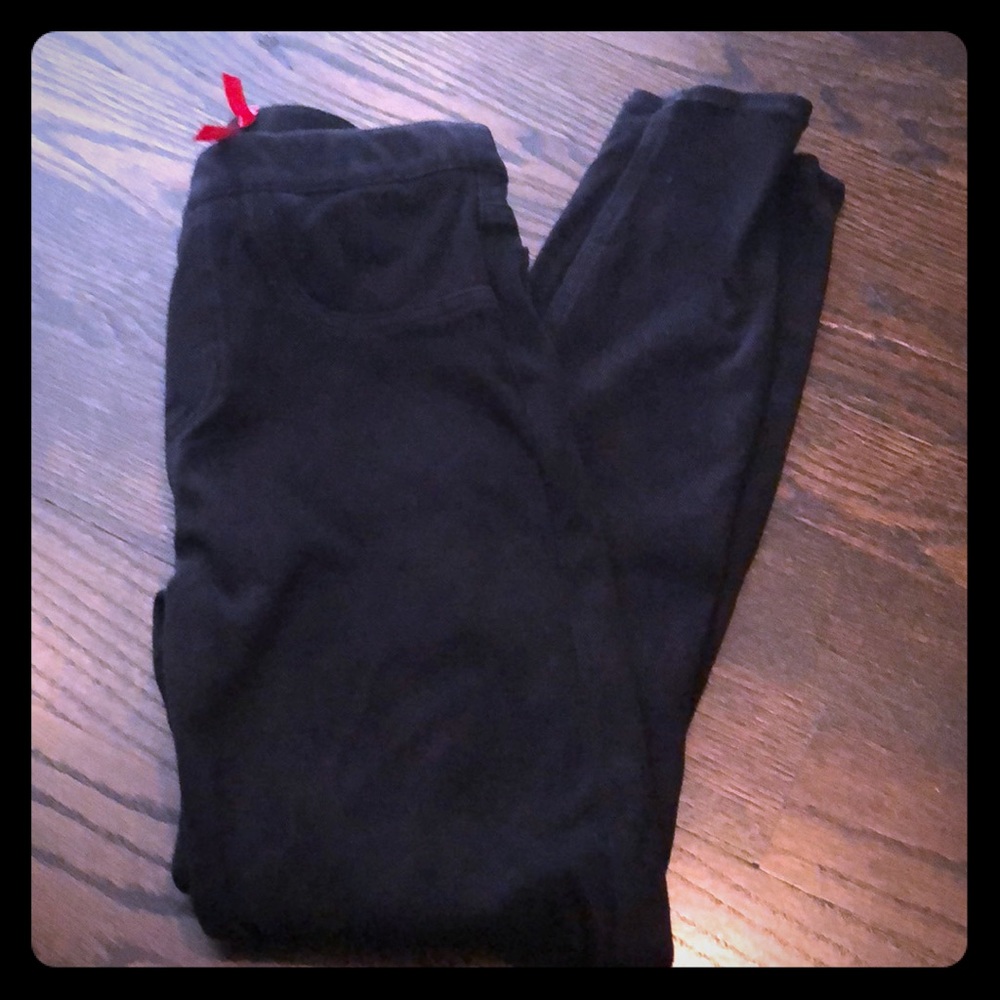 Spam black jeanish legging